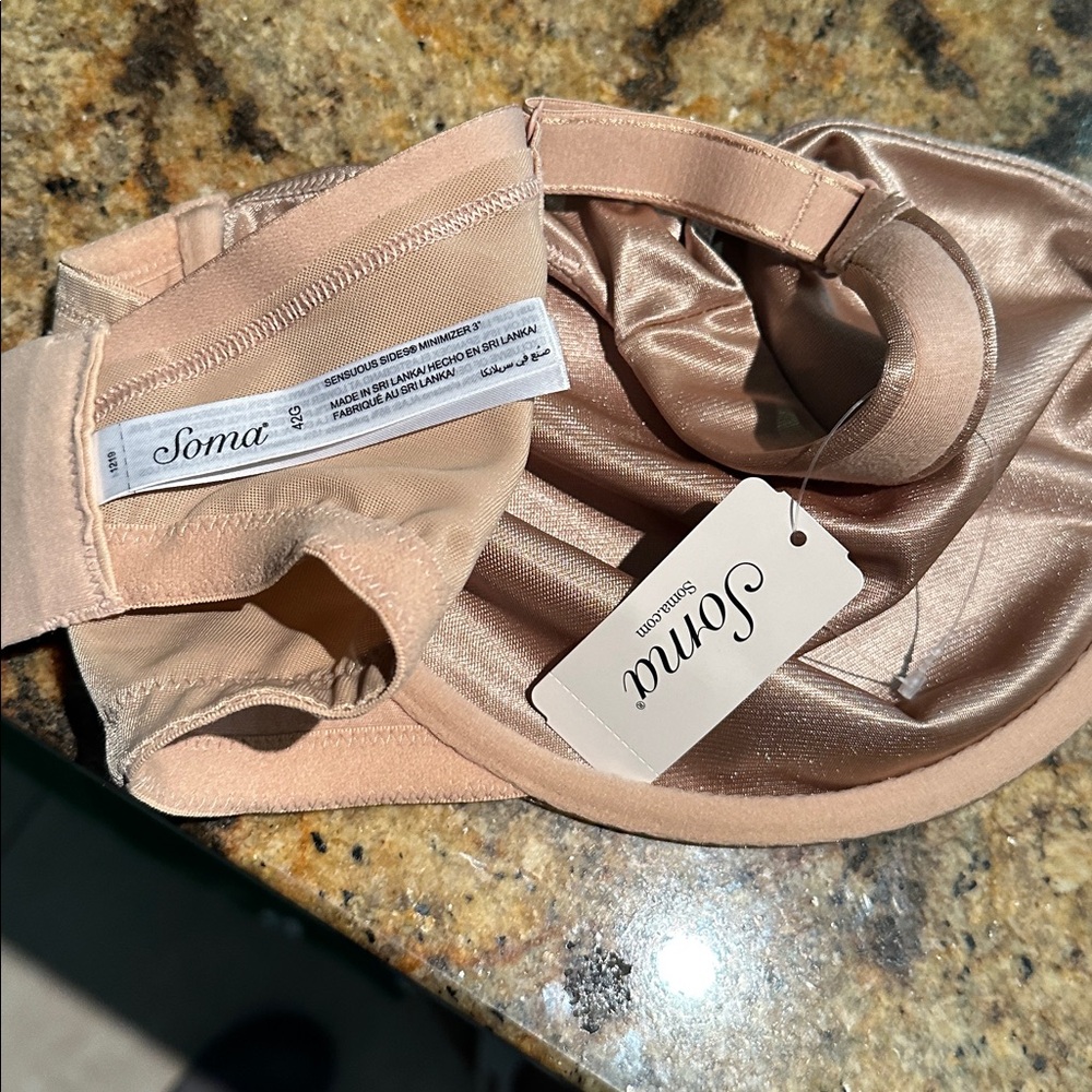 Soma SENSUOUS SIDES 3 Inch Minimizer Bra, 42G. NWT - Picture 7 of 7